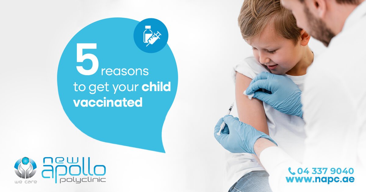 5 Reasons to Get your Child Vaccinated