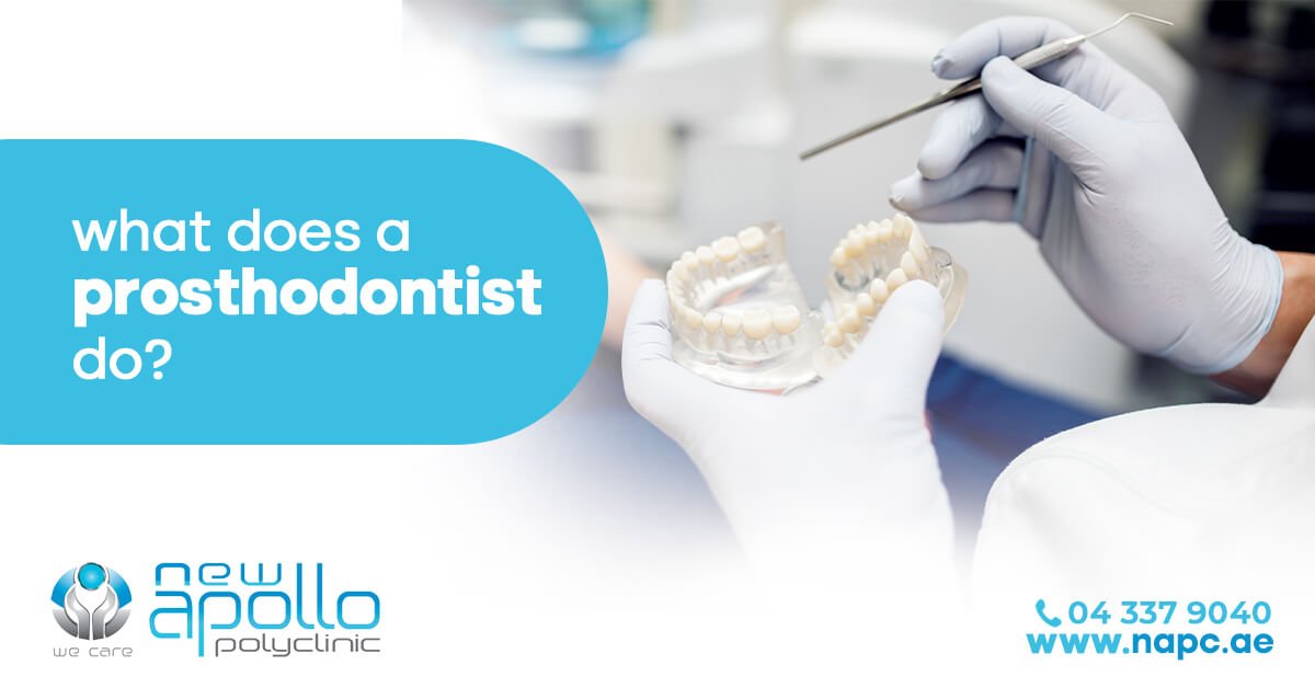 What does a prosthodontist do?