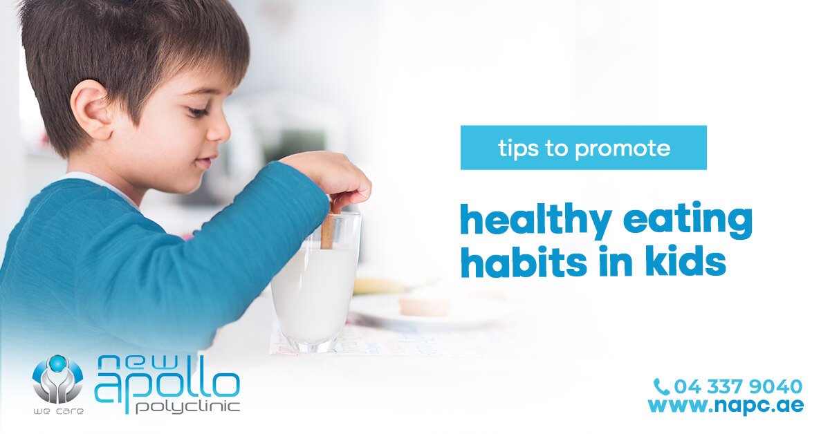 Tips to promote healthy eating habits in kids